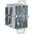 Raco 512 Electrical Box – 12.5 Cu In, 1-Gang Switch Box, Steel, UL Listed